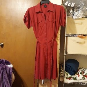 Faded Glory Red Dress